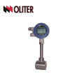 Débitmètre hydraulique de vortex hydraulique de débitmètre oléique d&#39;olin de débit d&#39;huile de SS304 avec LED